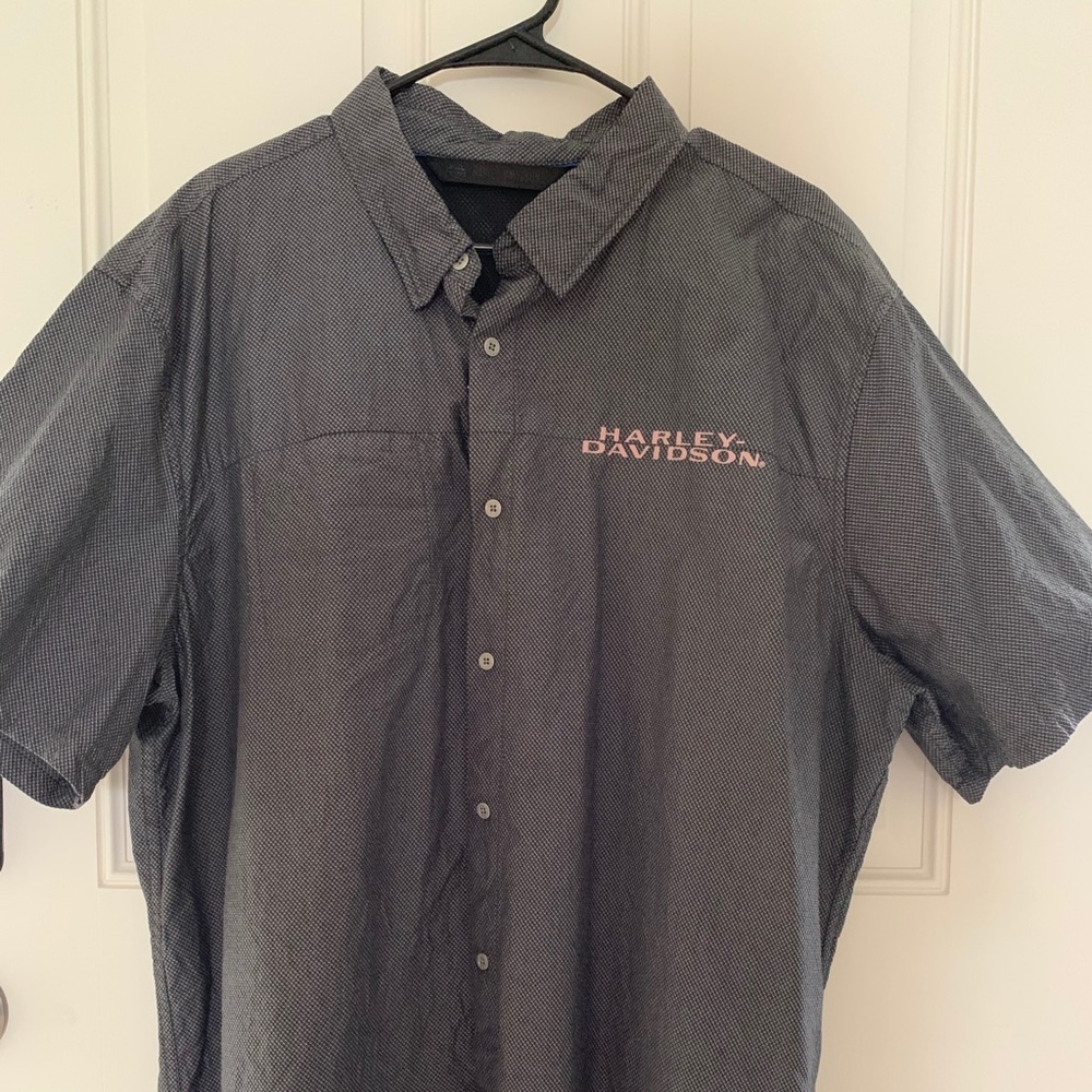 XXL like new Harley Davidson button shirt